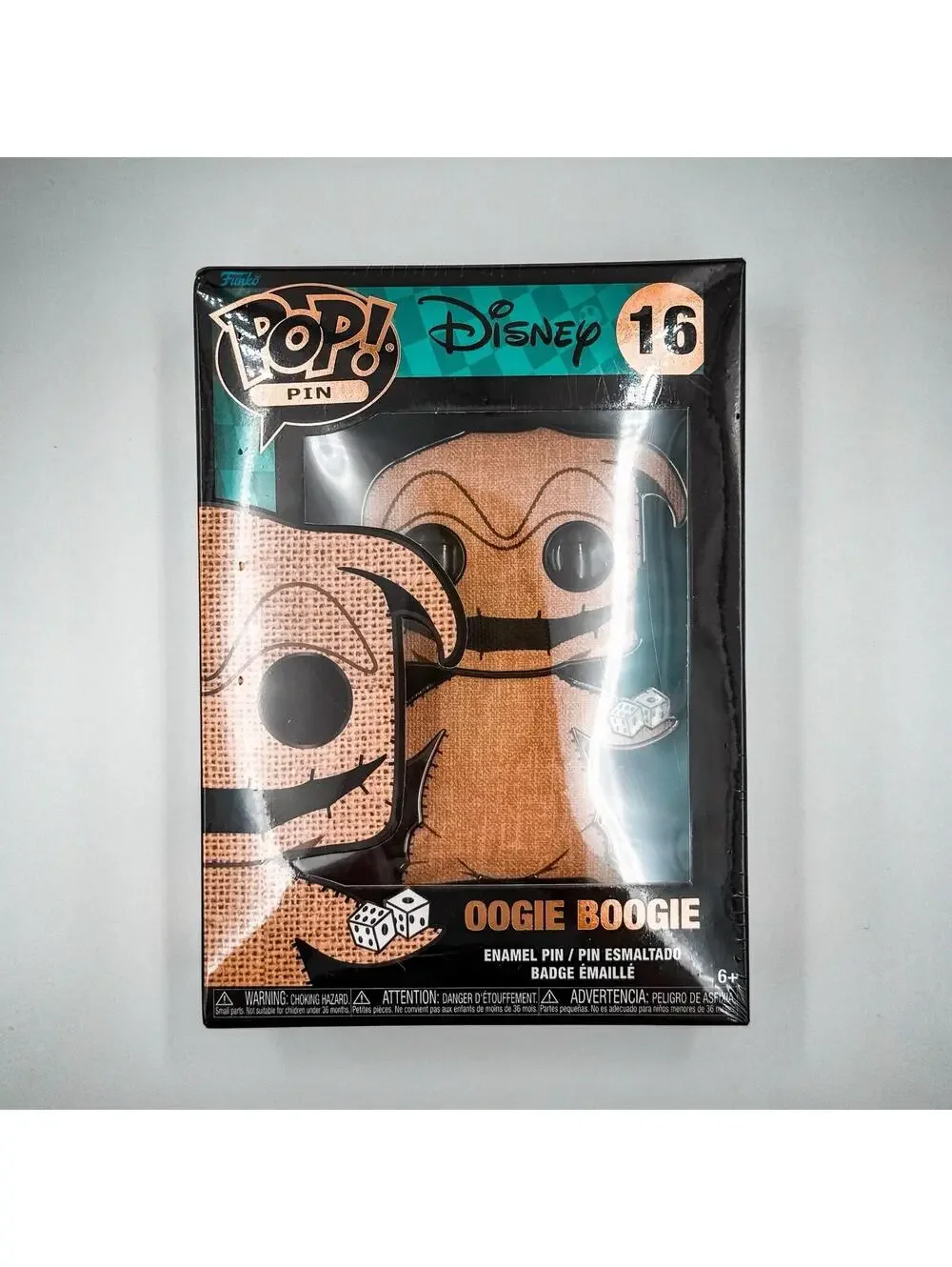 Funko Pop Enamel Pin 4-Pack Nightmare Before Christmas Disney Collectible Set